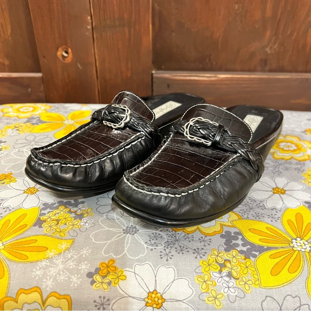 Brighton Dark Brown Loafers with Stylish Buckle